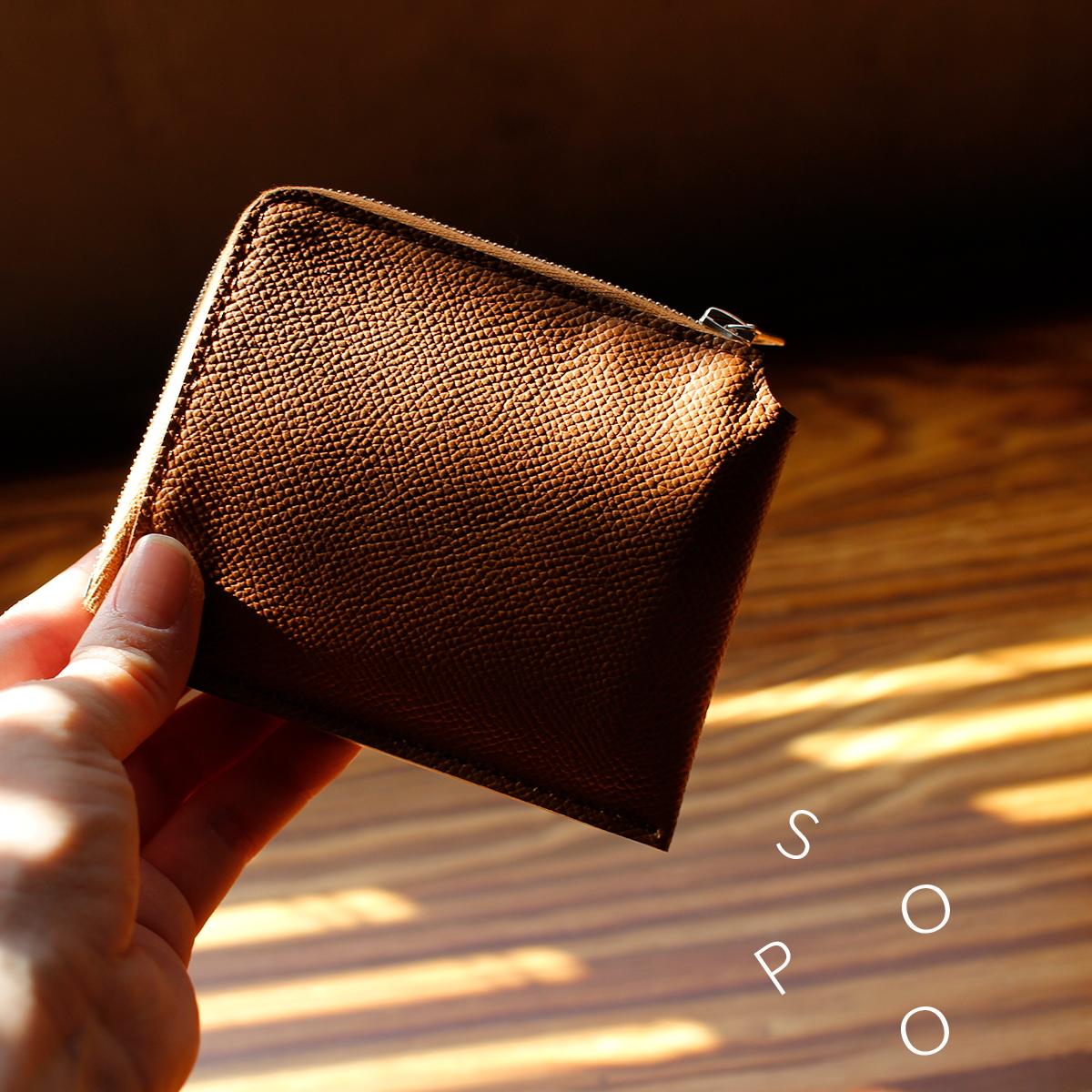 ソポ ワープロラックス L字ラウンド カーフレザー SOPO SO70｜ONLINE