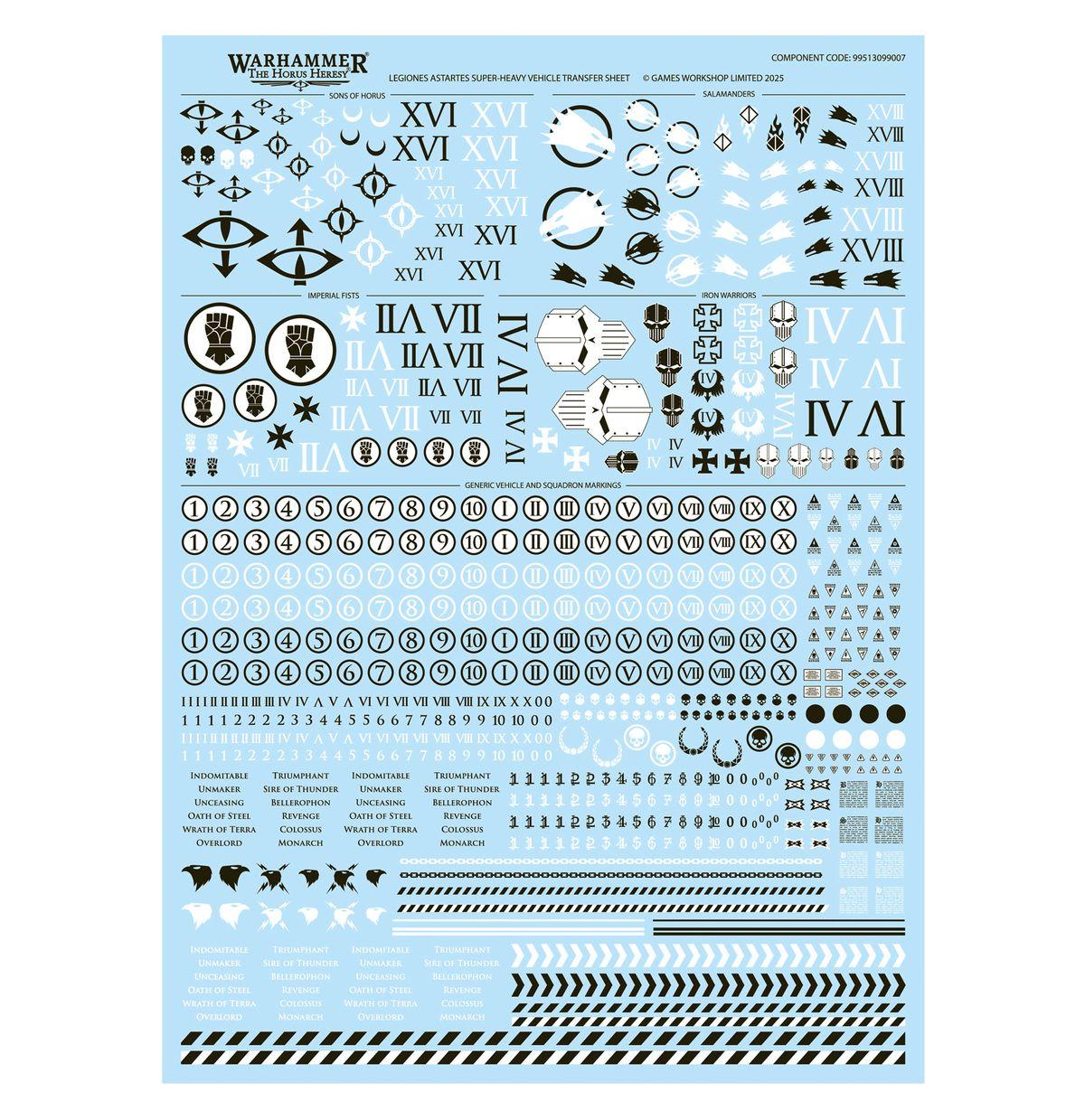 SPRING SALE]ウォーハンマー 30K 31-142 レギオネス・アスタルテス