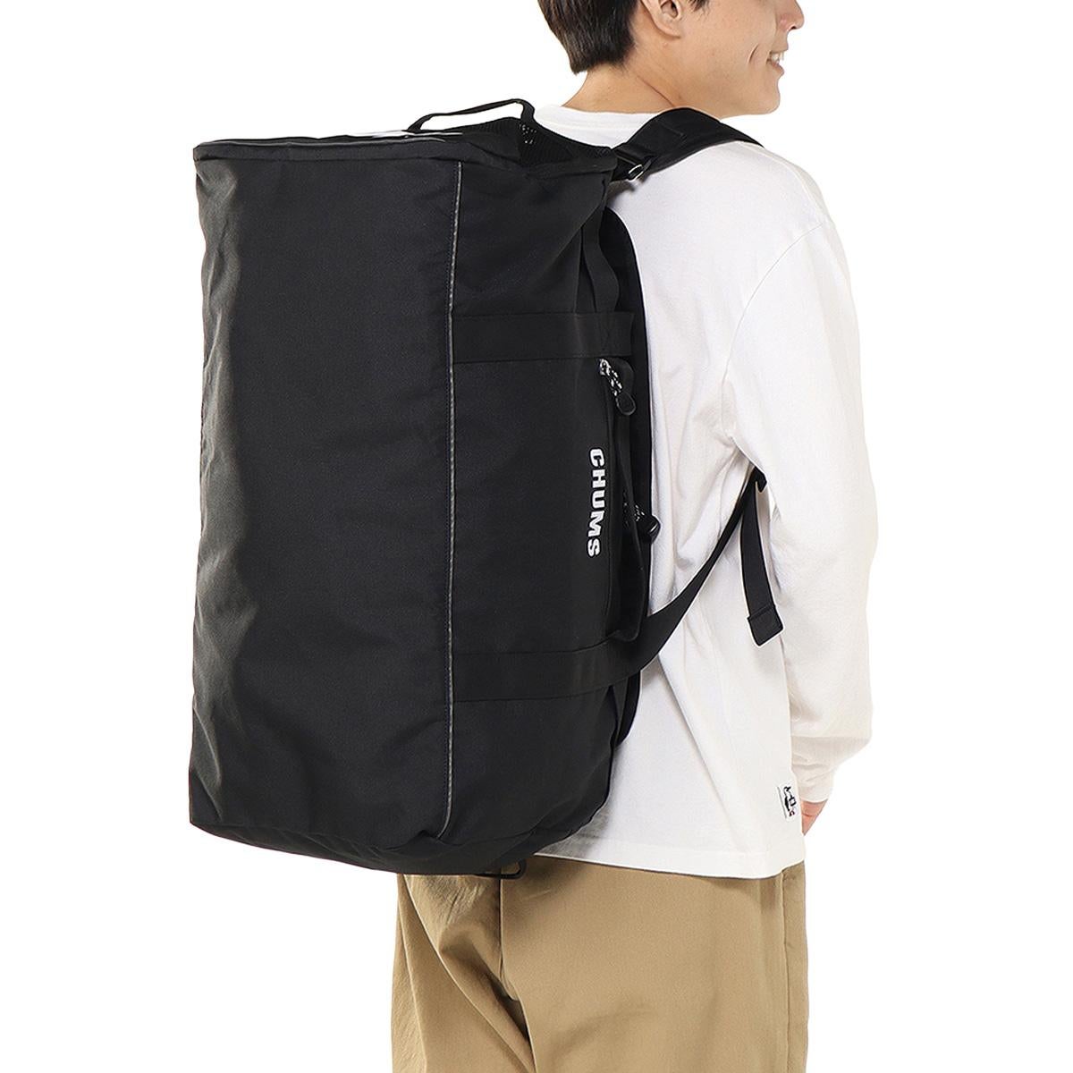 CHUMS 45L チャムスダッフル2ウェイボストンバッグCH60-4019 チャムス 2WAYボストンバッグ パッカブル ダッフルバッグ 折りたたみ
