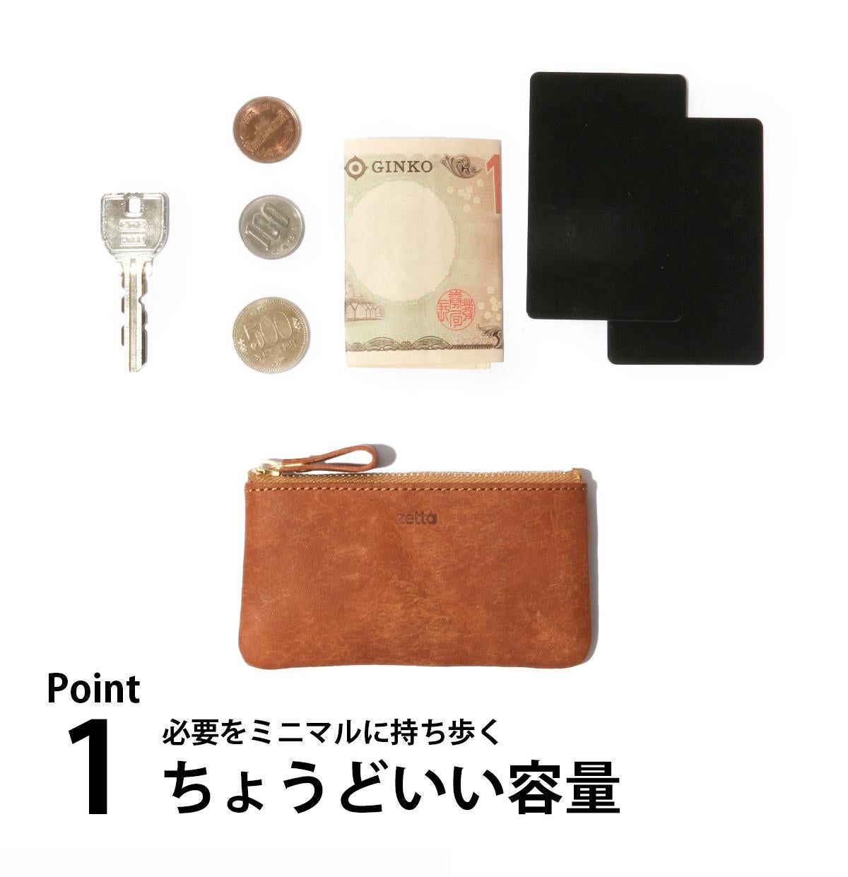ゼタ プエブロ キーケース スマートキー ミニ財布 ミニウォレット