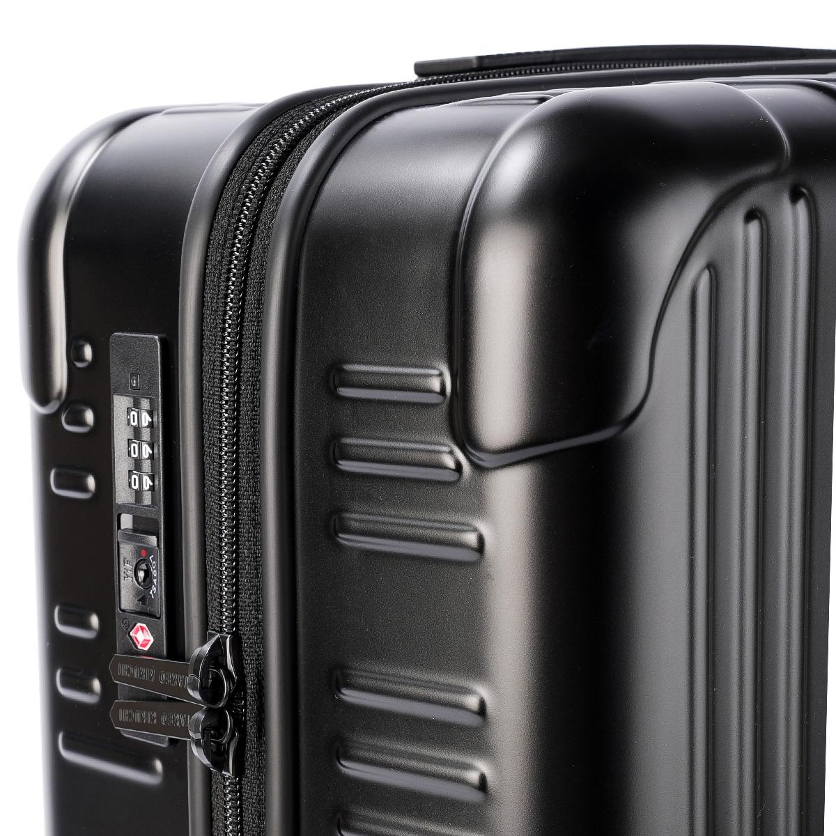 タケオキクチ アールグレイ スーツケース Mサイズ 60L ストッパー 荷物