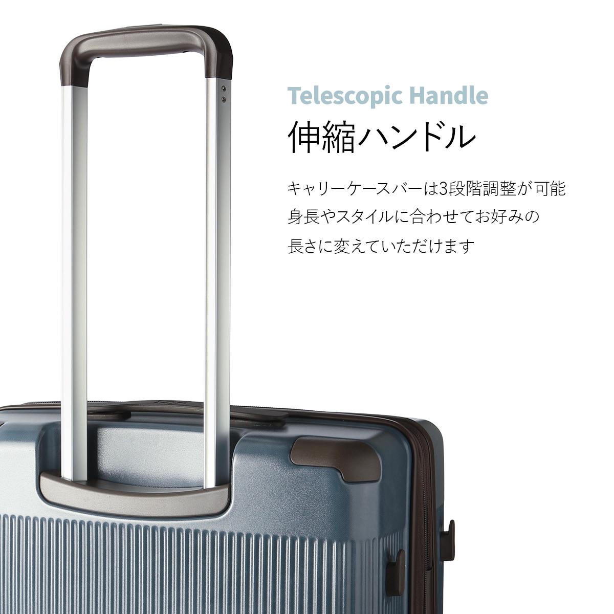 リー ギャラクシー3 スーツケース Mサイズ 63L/72L 拡張 ストッパー