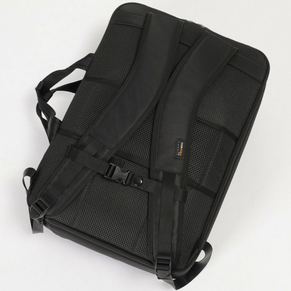 バーマス ビジネスリュック PC収納 2層 A4 B4 2WAYブリーフケース