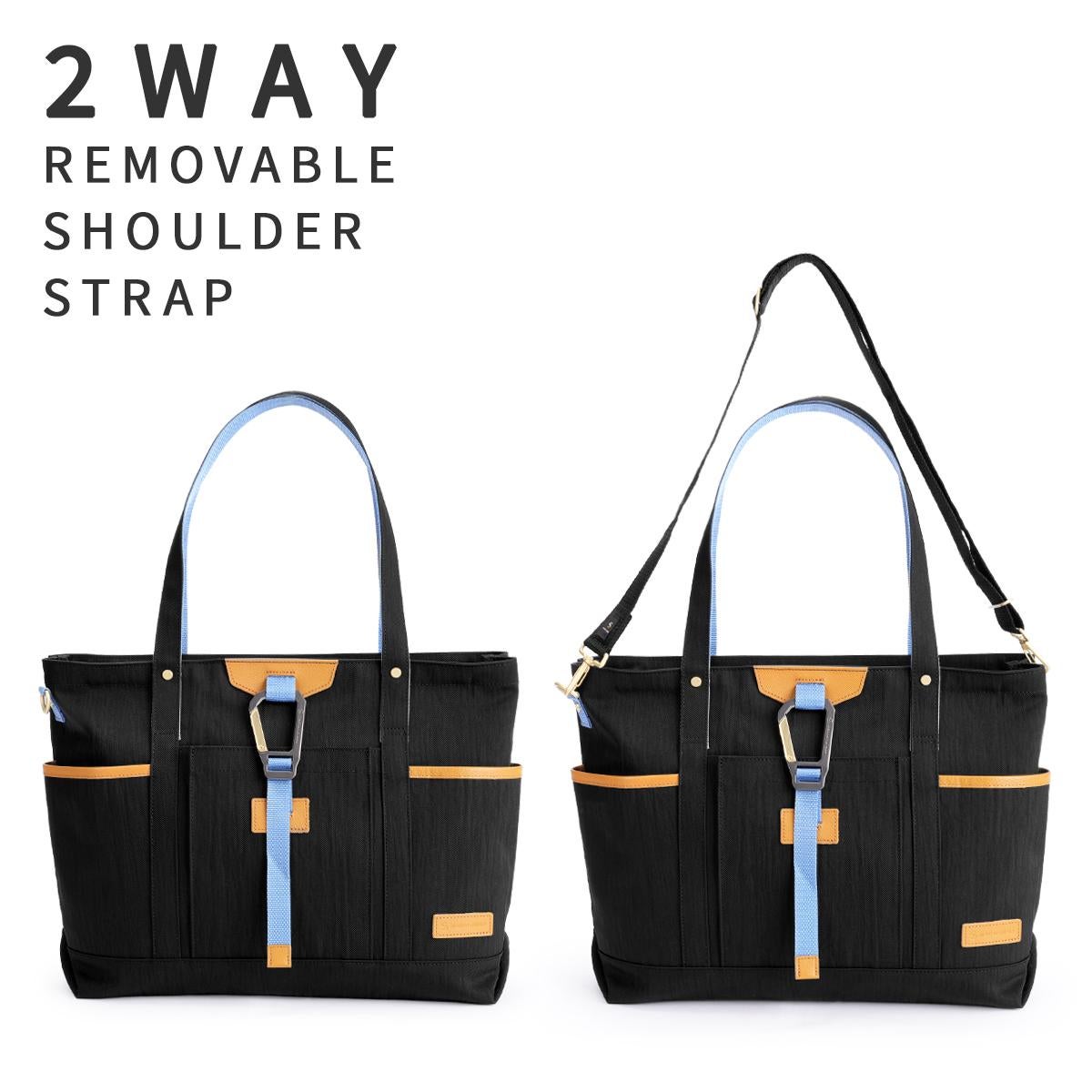 master-piece トートバッグ ブラウン/ブラック マスターピース master-piece トートバッグ Link 2WAY TOTE BAG