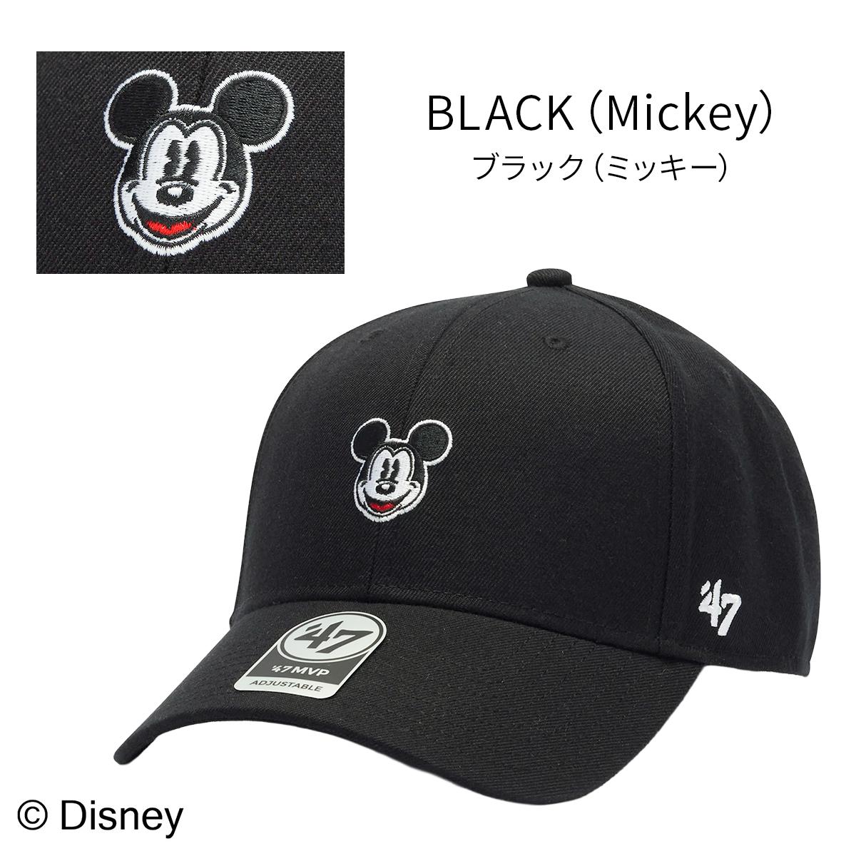 ミッキーミニーの帽子 フォーティーセブン MVPディズニー ミッキー ミニー アジャスタブル