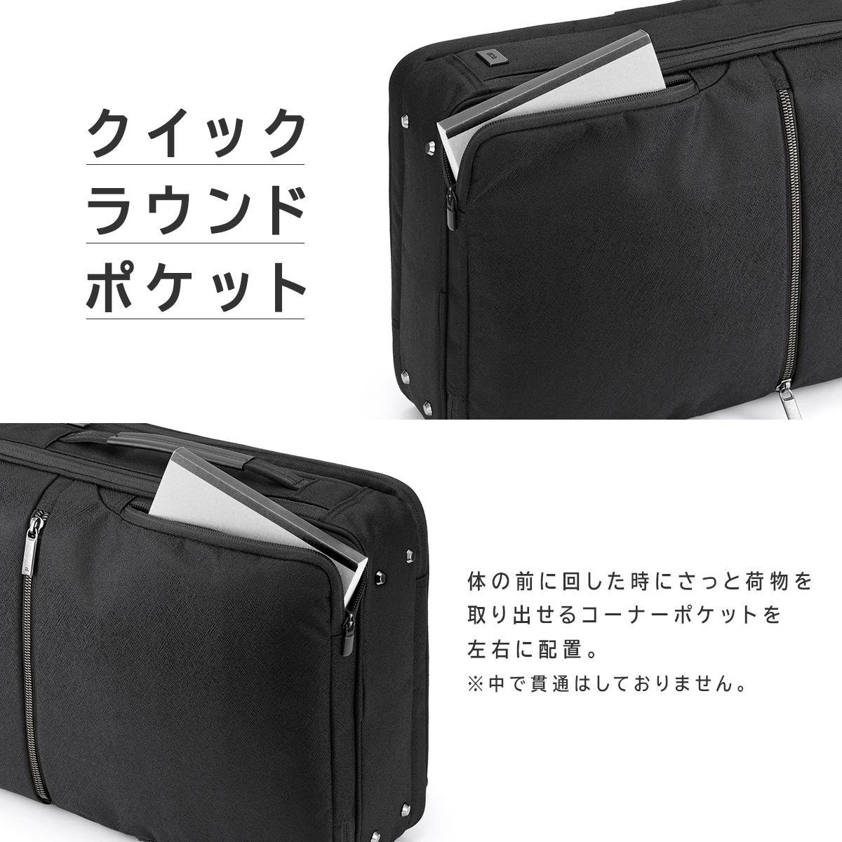 ジーンレーベル ガジェタブルSF ビジネスリュック A4 11L 2気室