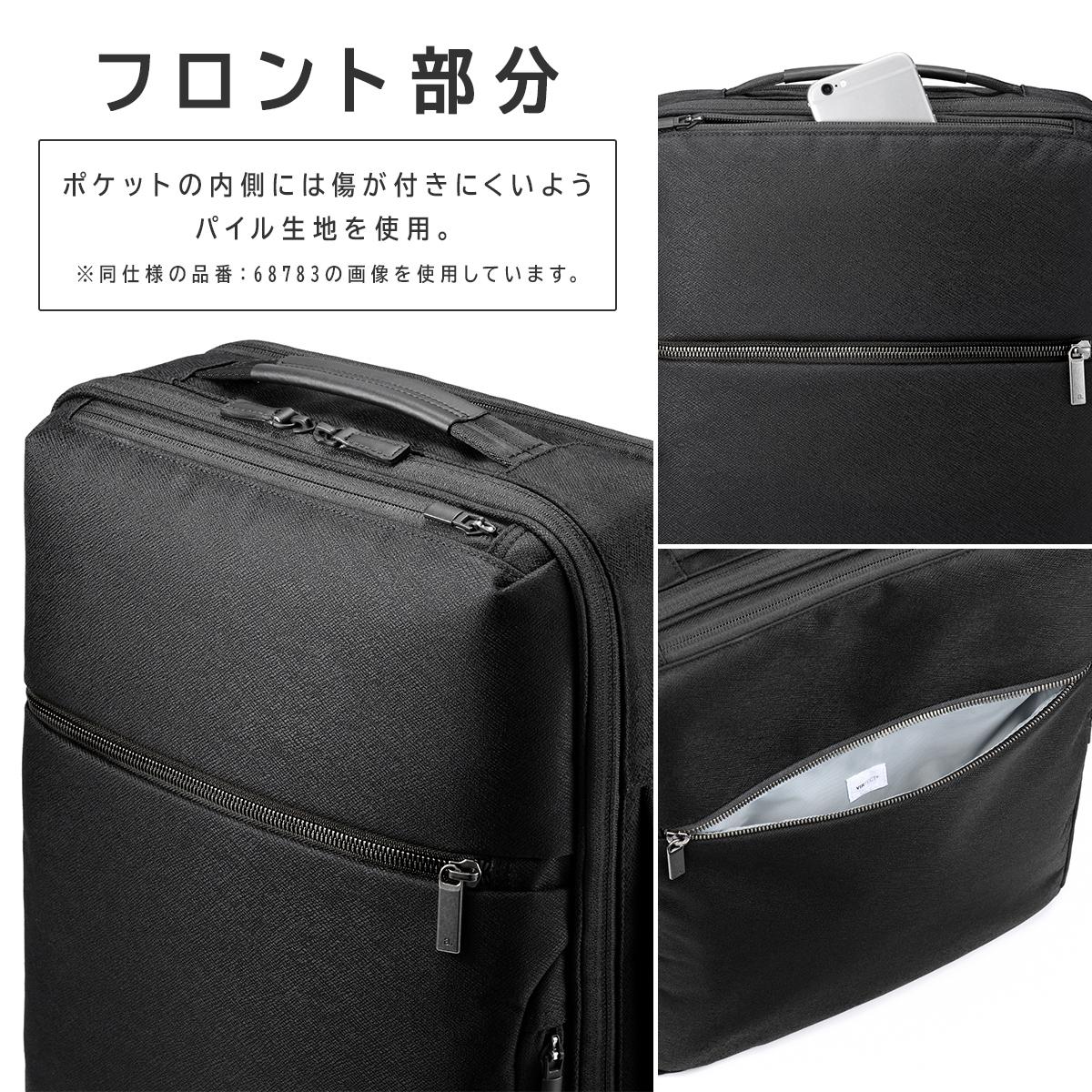 ジーンレーベル ガジェタブルSF ビジネスリュック A4 14L 2気室
