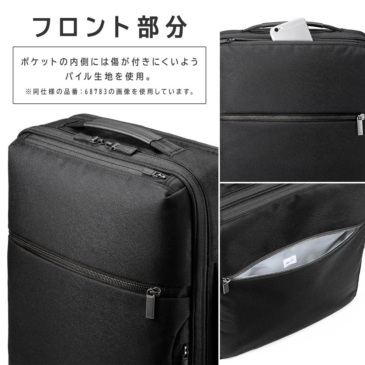 ジーンレーベル ガジェタブルSF ビジネスリュック A4 15L/20L 拡張 2気