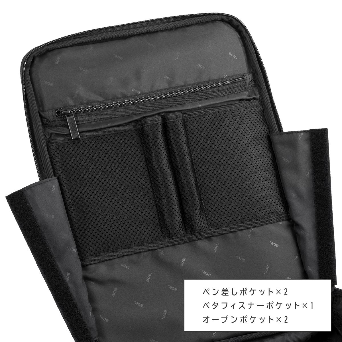 ジーンレーベル ガジェタブルSF ビジネスリュック A4 15L/20L 拡張 2気
