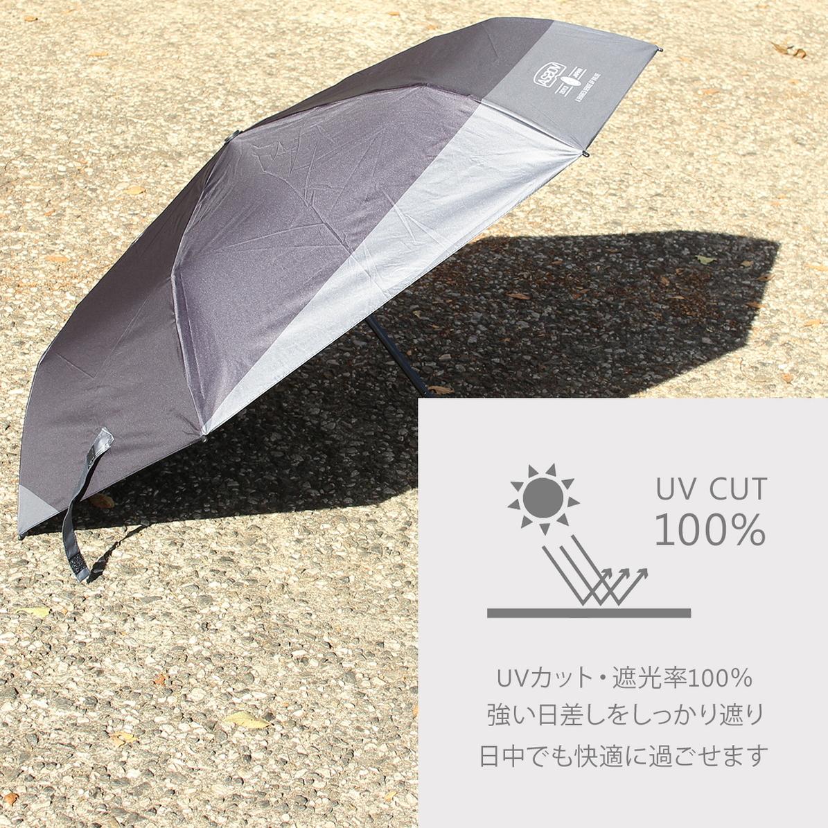 アッソブ 折りたたみ傘 晴雨兼用 手動開閉 日傘 雨傘 遮光 UVカット