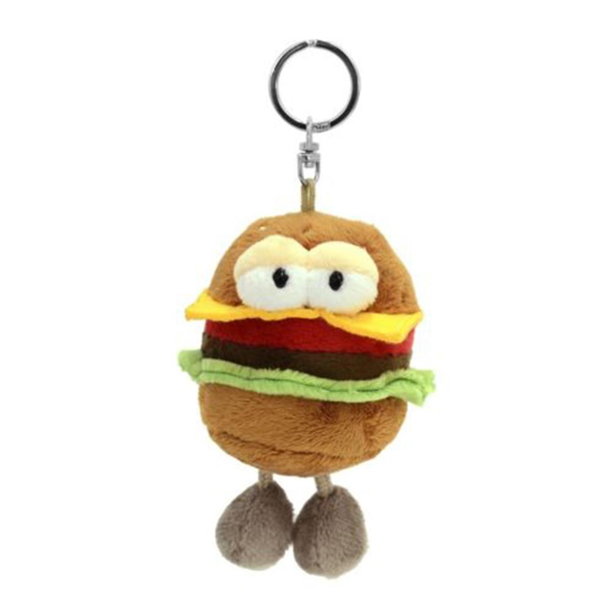 ニキ ビーンバッグ キーホルダー ヤミーブラザーズ ハンバーガー