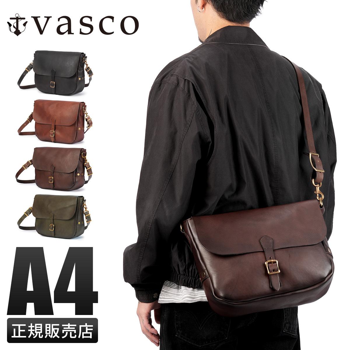 ヴァスコ オールドオイル ショルダーバッグ A4 vasco OLD OIL vs-247l