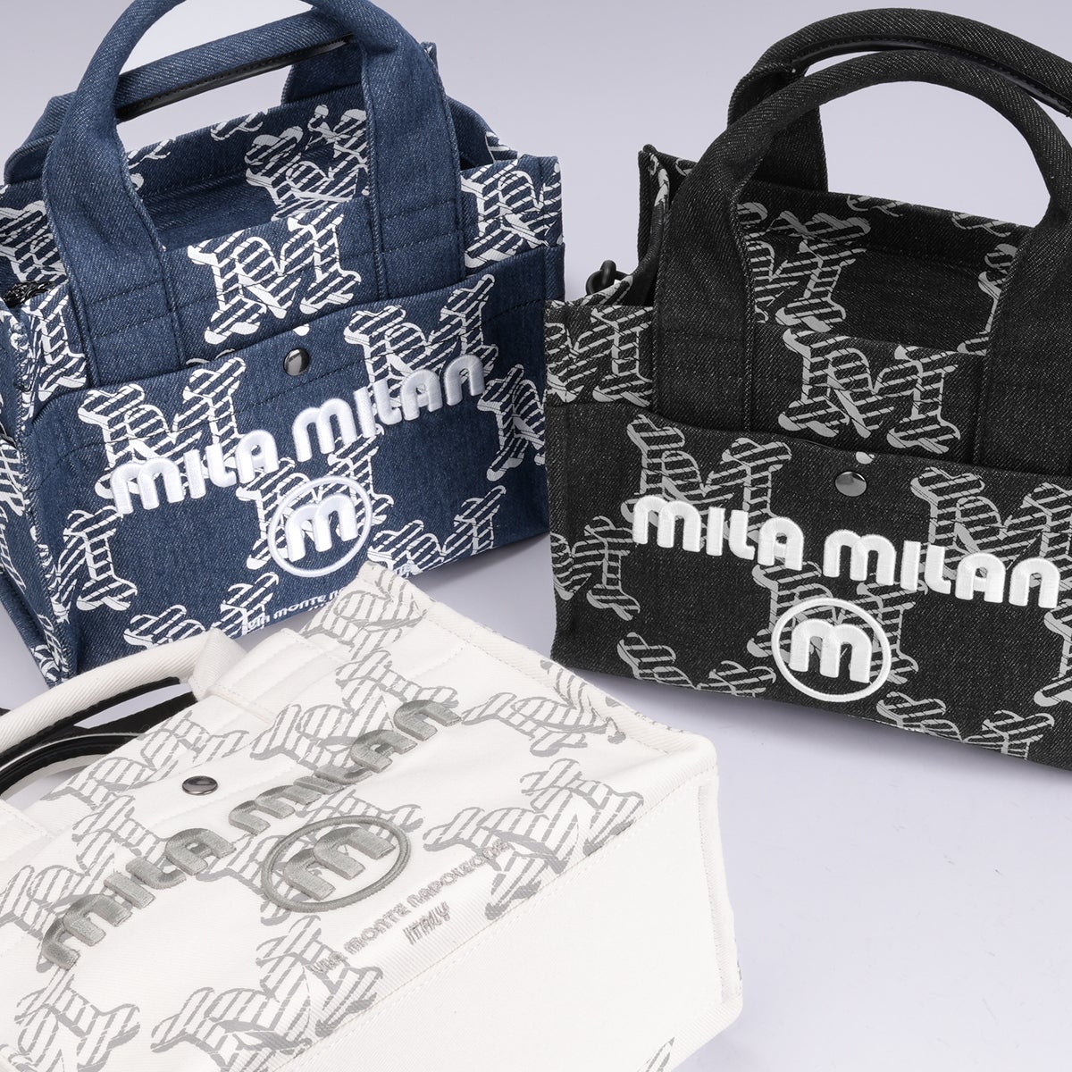 ミラミラン トートバッグ 2WAYショルダーバッグ デニーモ mila milan