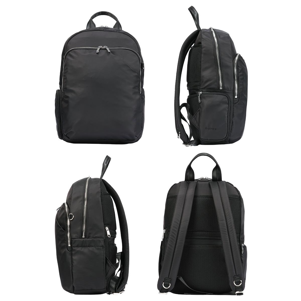 メルヴェ ルイーズ リュック A4 13inchPC 12L セットアップ merve