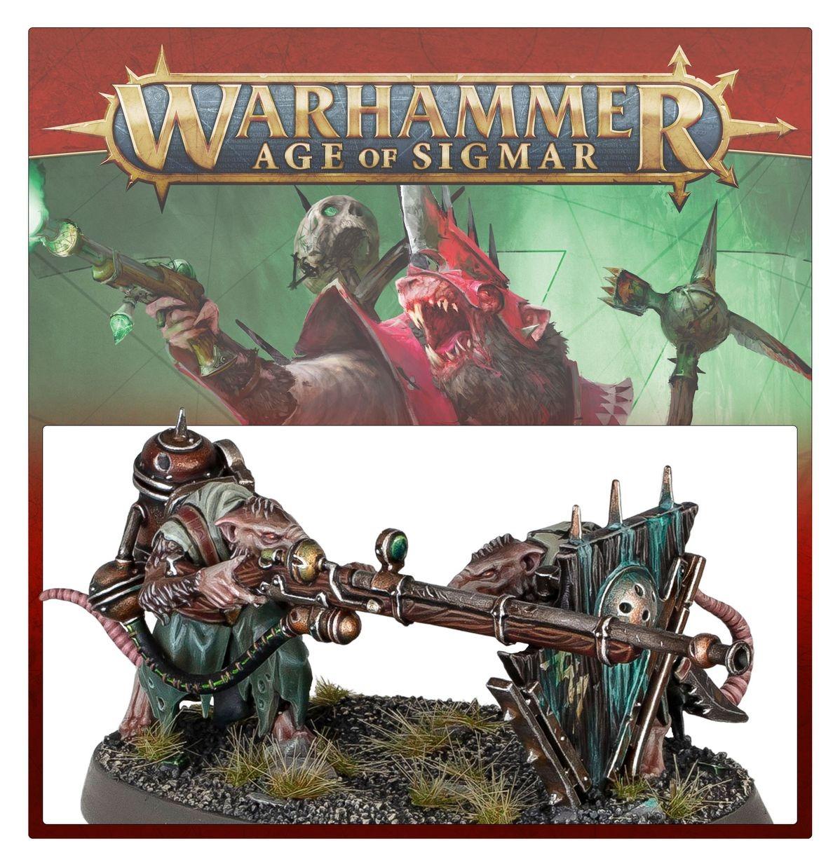 ウォーハンマー　AOS バトルフォース：スケイヴン スクリール族の歪み群れ 2箱 2025年11月28日発売】【新品】バトルフォース：スケイヴン スクリール