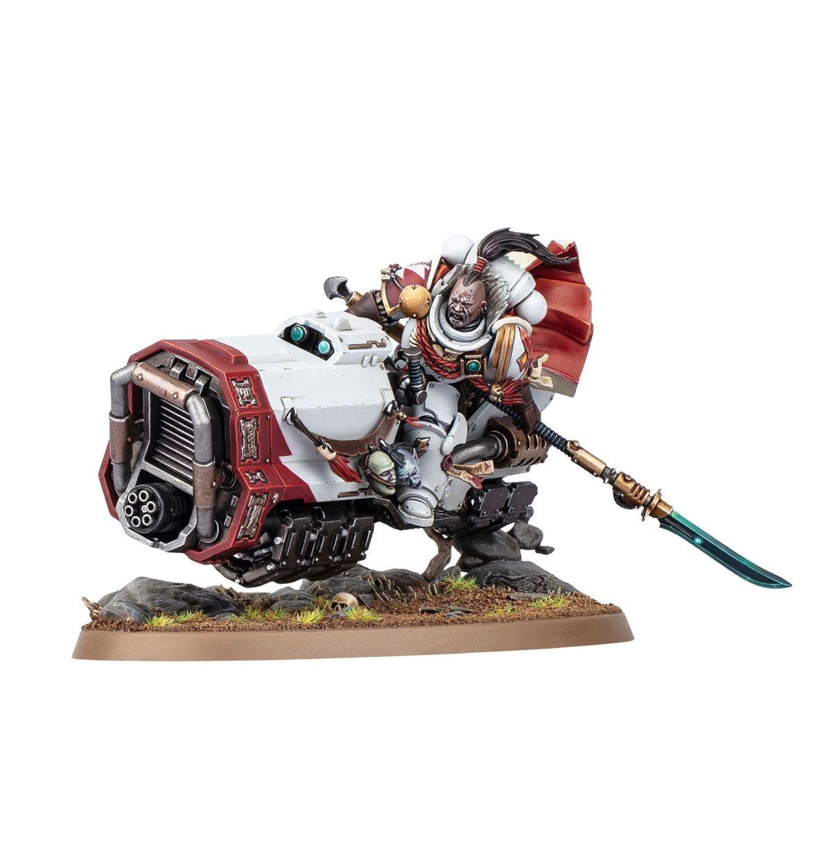 ウォーハンマー 40K ホワイトスカー ダイスセット ウォーハンマー 40k 55-71 ホワイトスカー：スボデン・ハーン WHITE