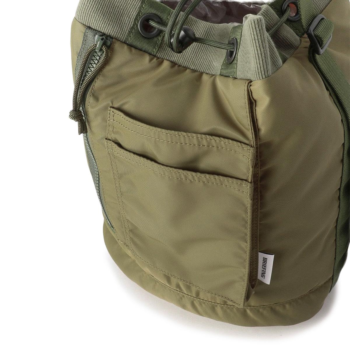 ジョカ★BRIEFING WINDPULLOVER Ｍ　サイズ★ ブリーフィング フィム ショルダーバッグ 巾着型 11.2L BRIEFING FIME