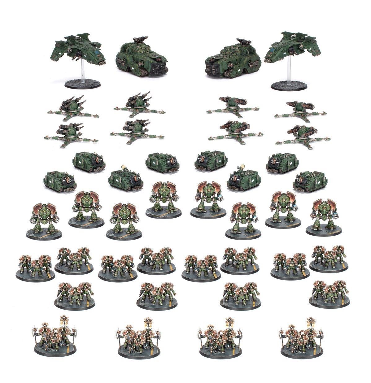 ウォーハンマー 30K サターナイン・バトルグループ ホルス・ヘレシー