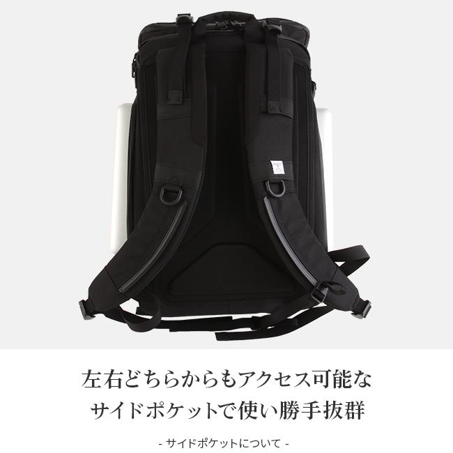 アッソブ ウォータープルーフ コーデュラ リュック バックパック 34L