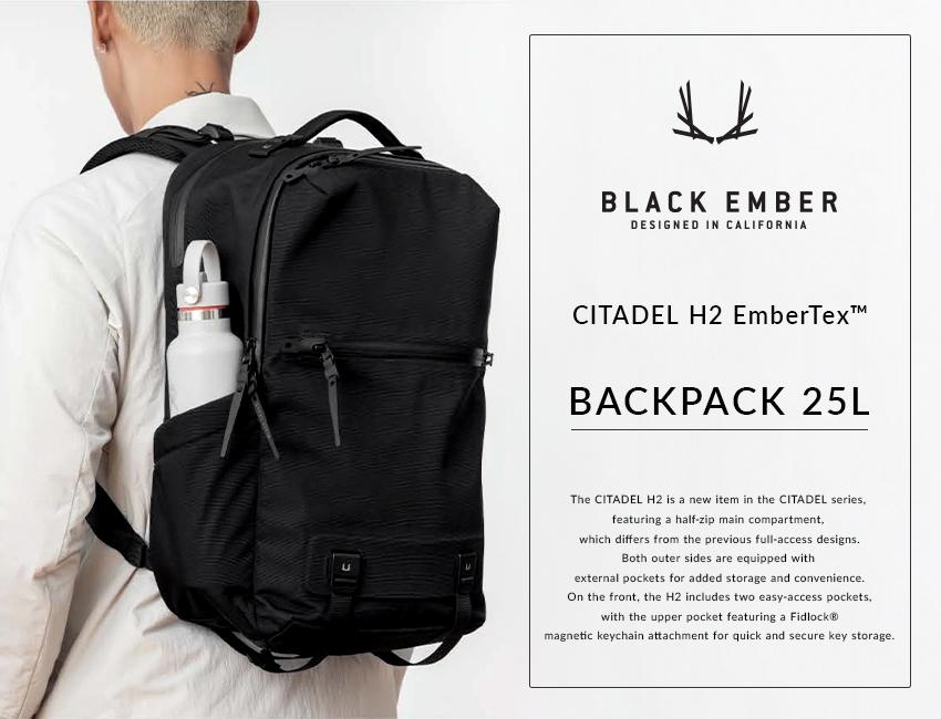 ブラックエンバー エンバーテックス リュック A4 B4 25L BLACK EMBER
