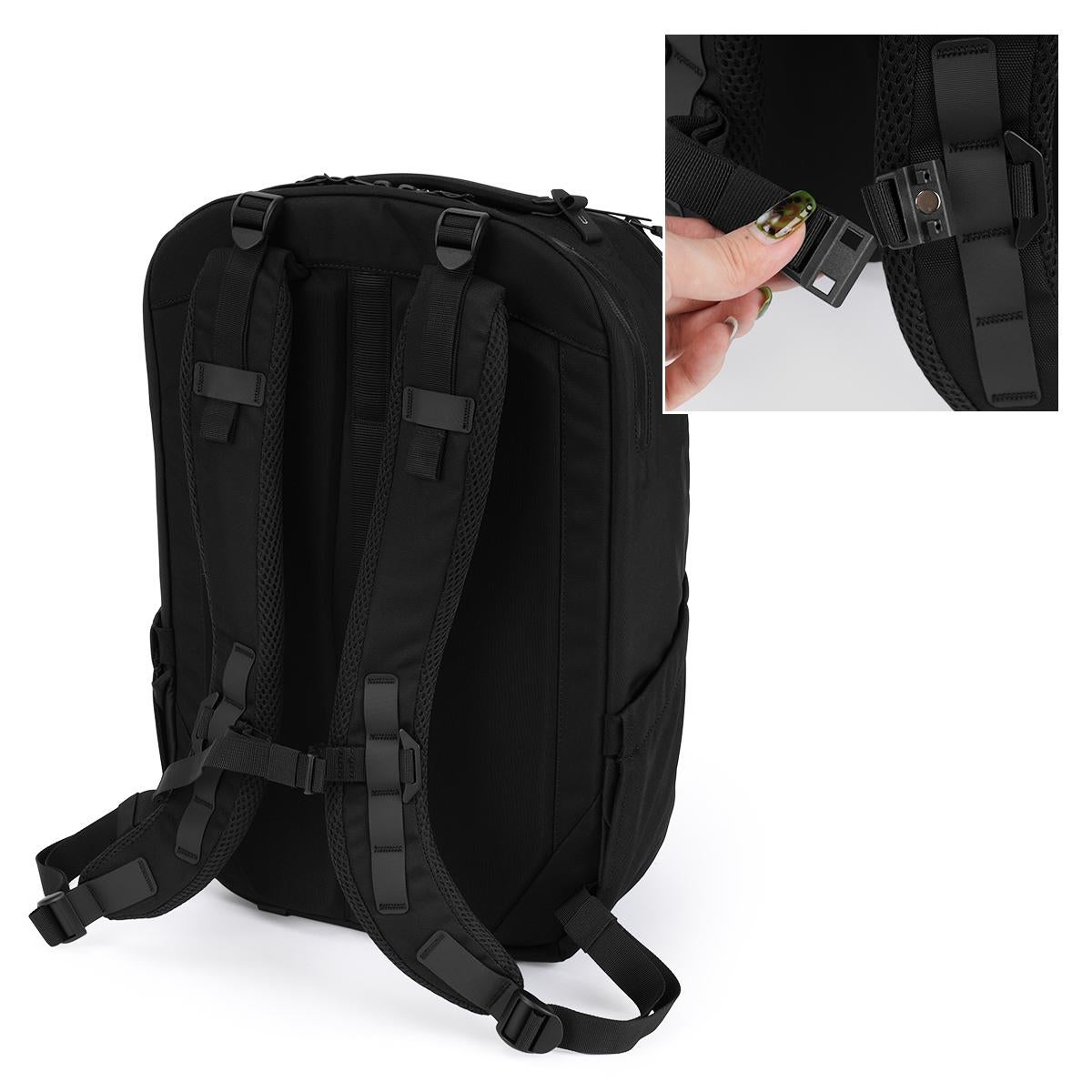 ブラックエンバー エンバーテックス リュック A4 B4 25L BLACK EMBER