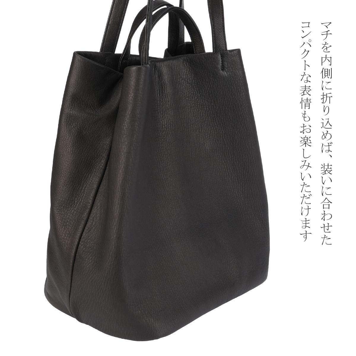 スロウ ディア 2WAY トートバッグ ショルダーバッグ A4 Mサイズ 鹿革