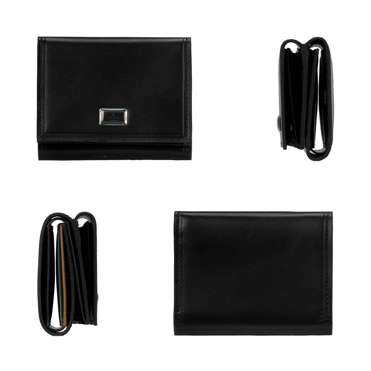 ランバンオンブルー ポワール 三つ折り財布 化粧箱付き LANVIN en Bleu