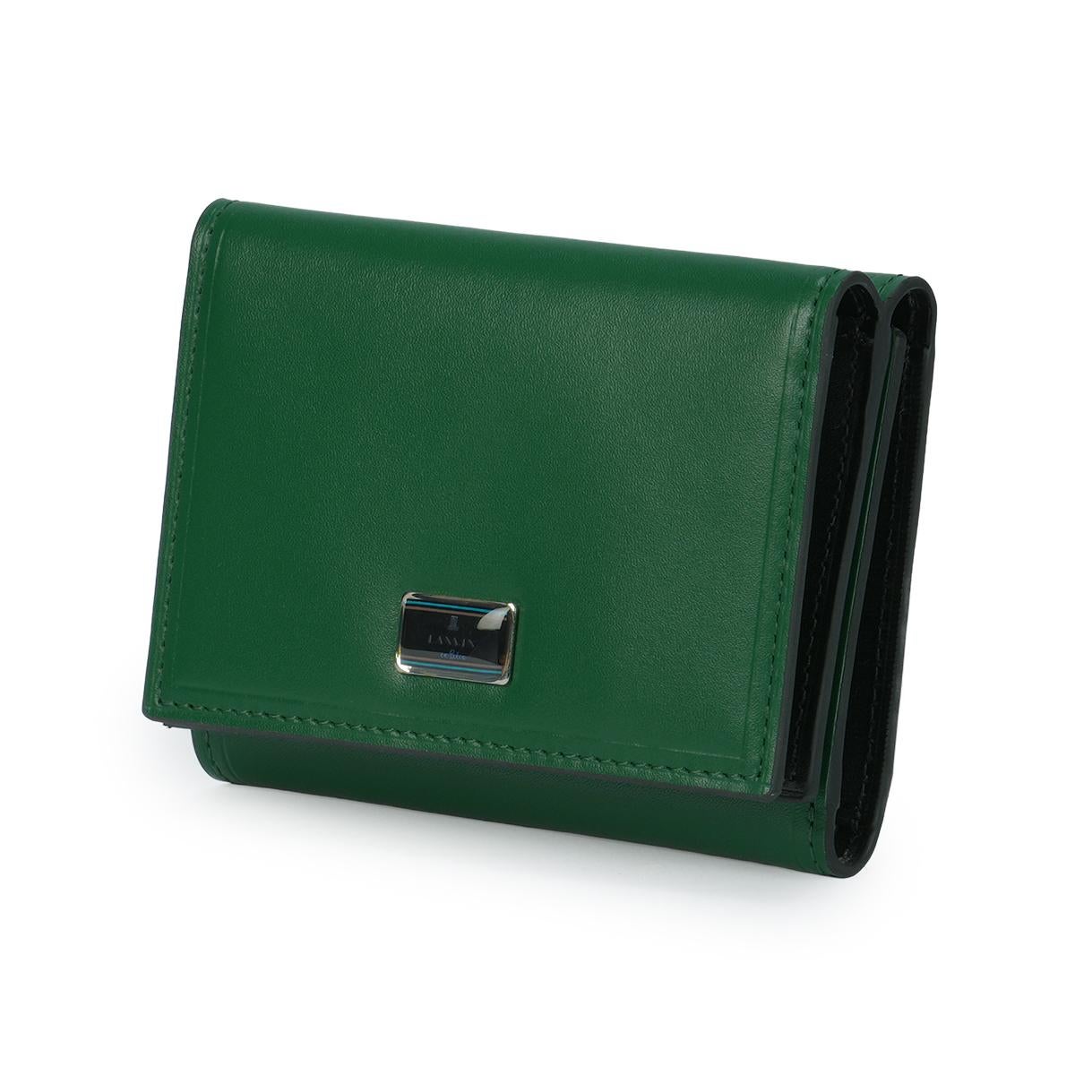 ランバンオンブルー ポワール 三つ折り財布 化粧箱付き LANVIN en Bleu