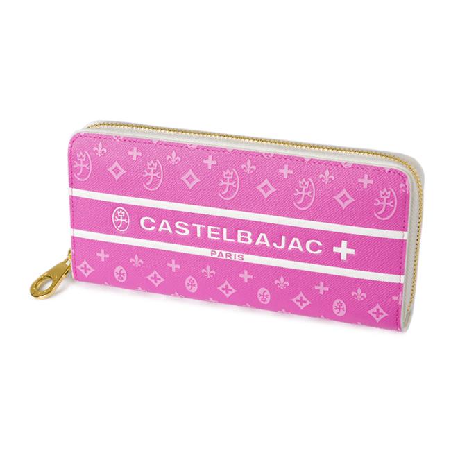 カステルバジャック ビジュー 長財布 ラウンドファスナー CASTELBAJAC
