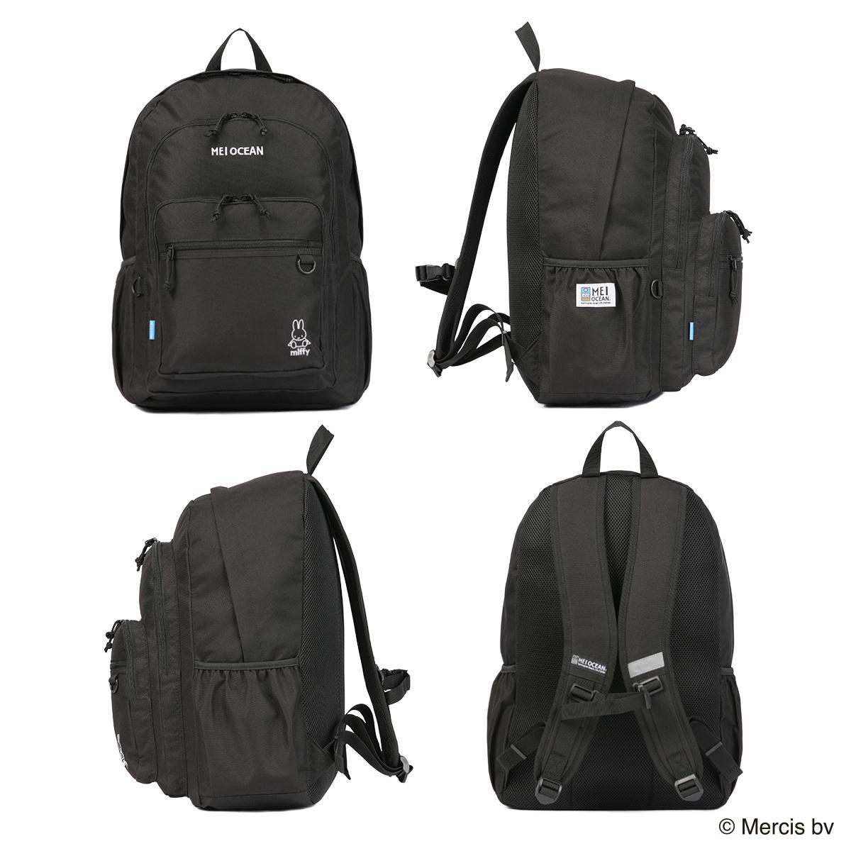 mi0226xsサイズ 2026モデル】メイ オーシャン ミッフィー リュック 31L 通学リュック