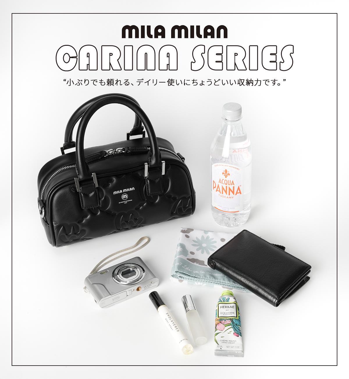ミラミラン カリーナ 2WAY ミニボストンバッグ mila milan 263301