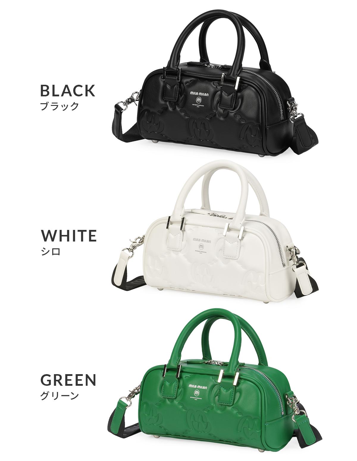 ミラミラン カリーナ 2WAY ミニボストンバッグ mila milan 263301