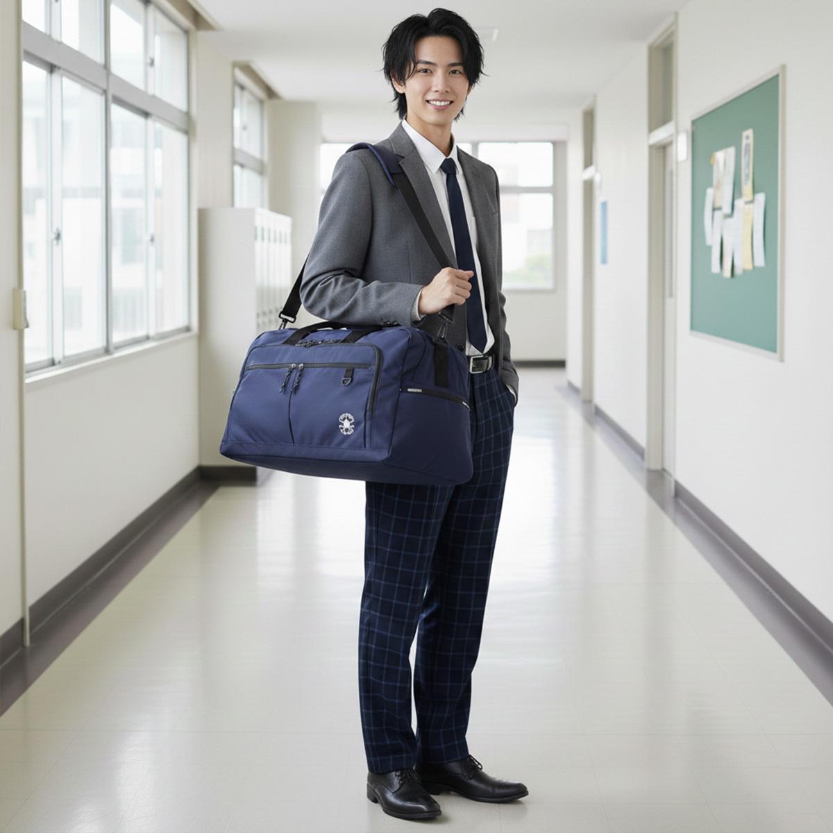 コンバース ボストンバッグ 55L 小学校 2WAY ダッフルバッグ Converse