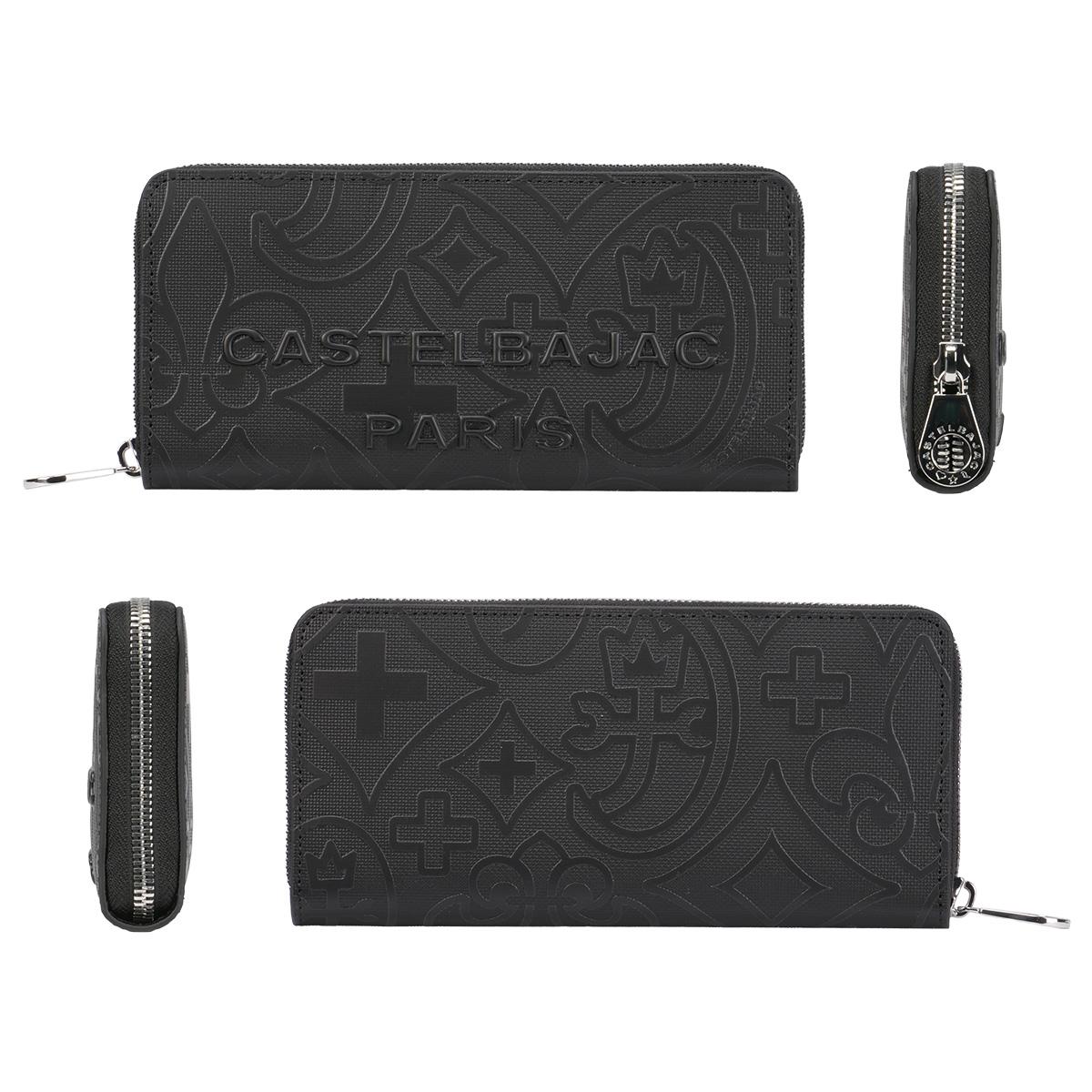 カステルバジャック ミカ 長財布 ラウンドファスナー CASTELBAJAC mica