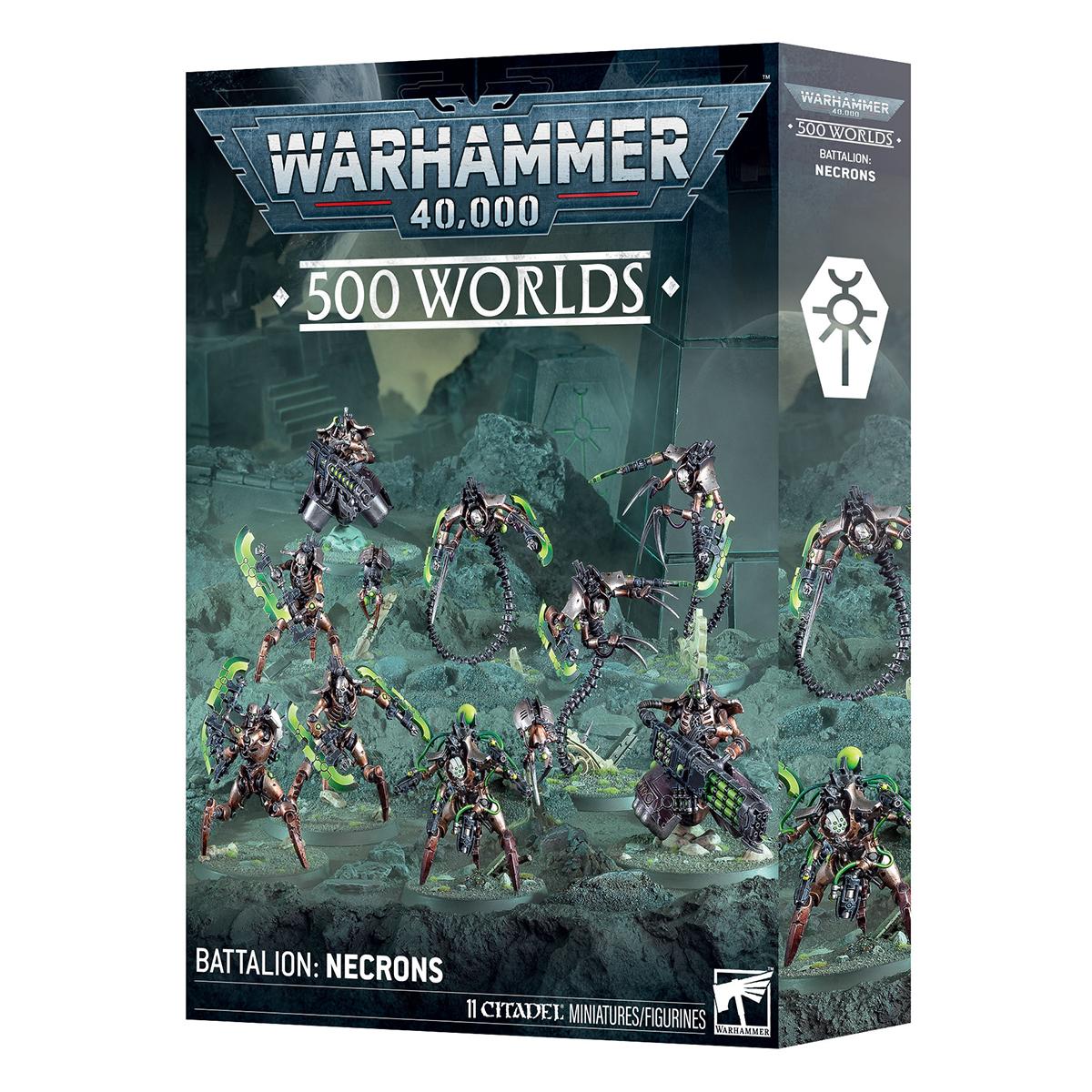 ウォーハンマー 49-51 40k 五百惑星バタリオン ネクロン WARHAMMER 500