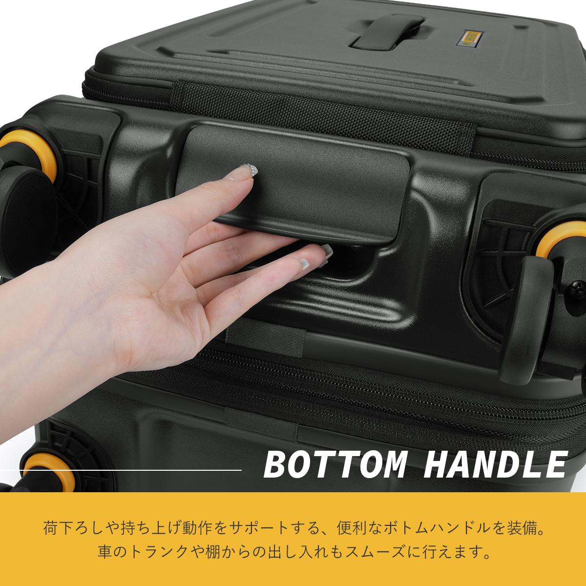 5LAKES＆MT ファイブレイクス スーツケース Mサイズ 45L/54L 拡張