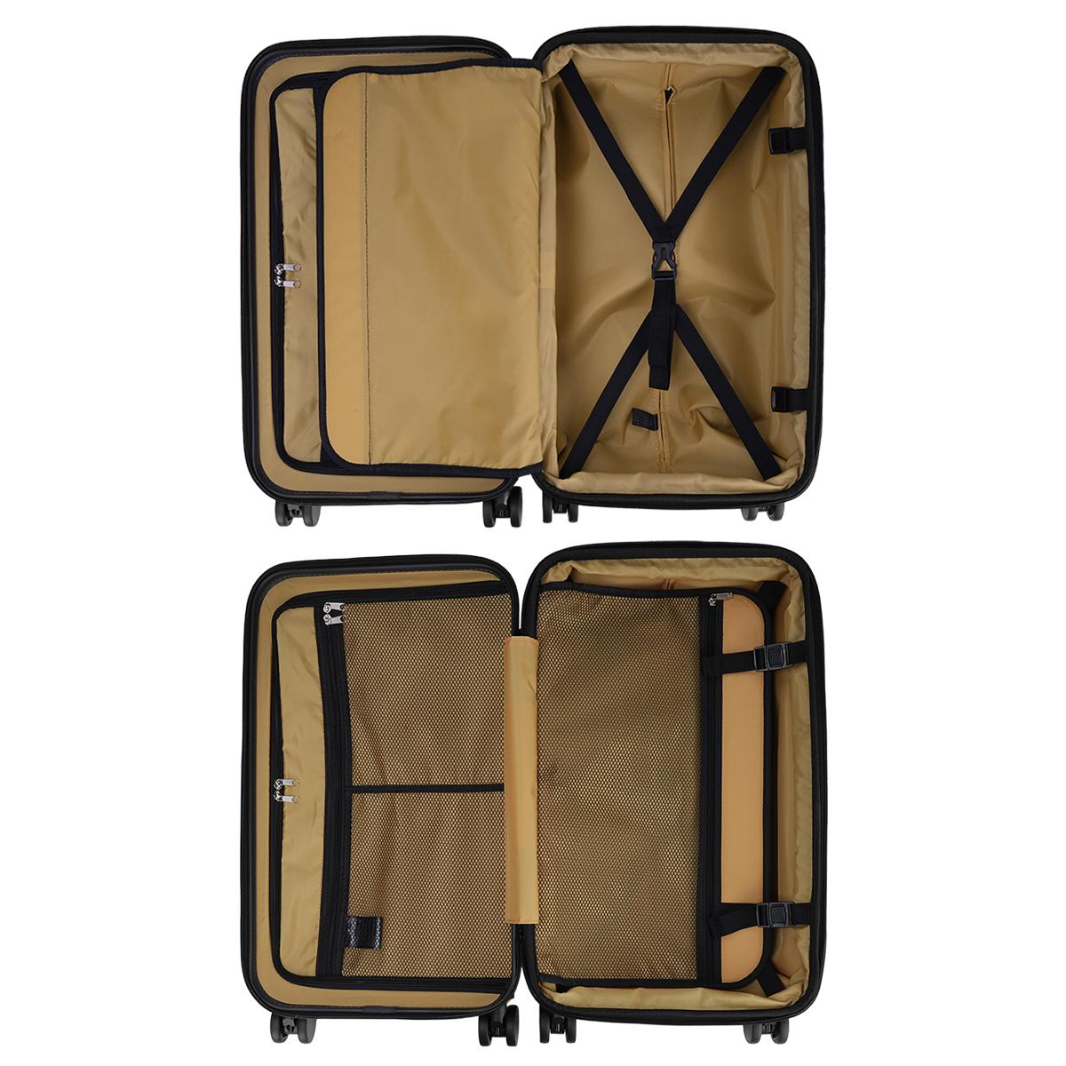 5LAKES＆MT ファイブレイクス スーツケース Mサイズ 45L/54L 拡張