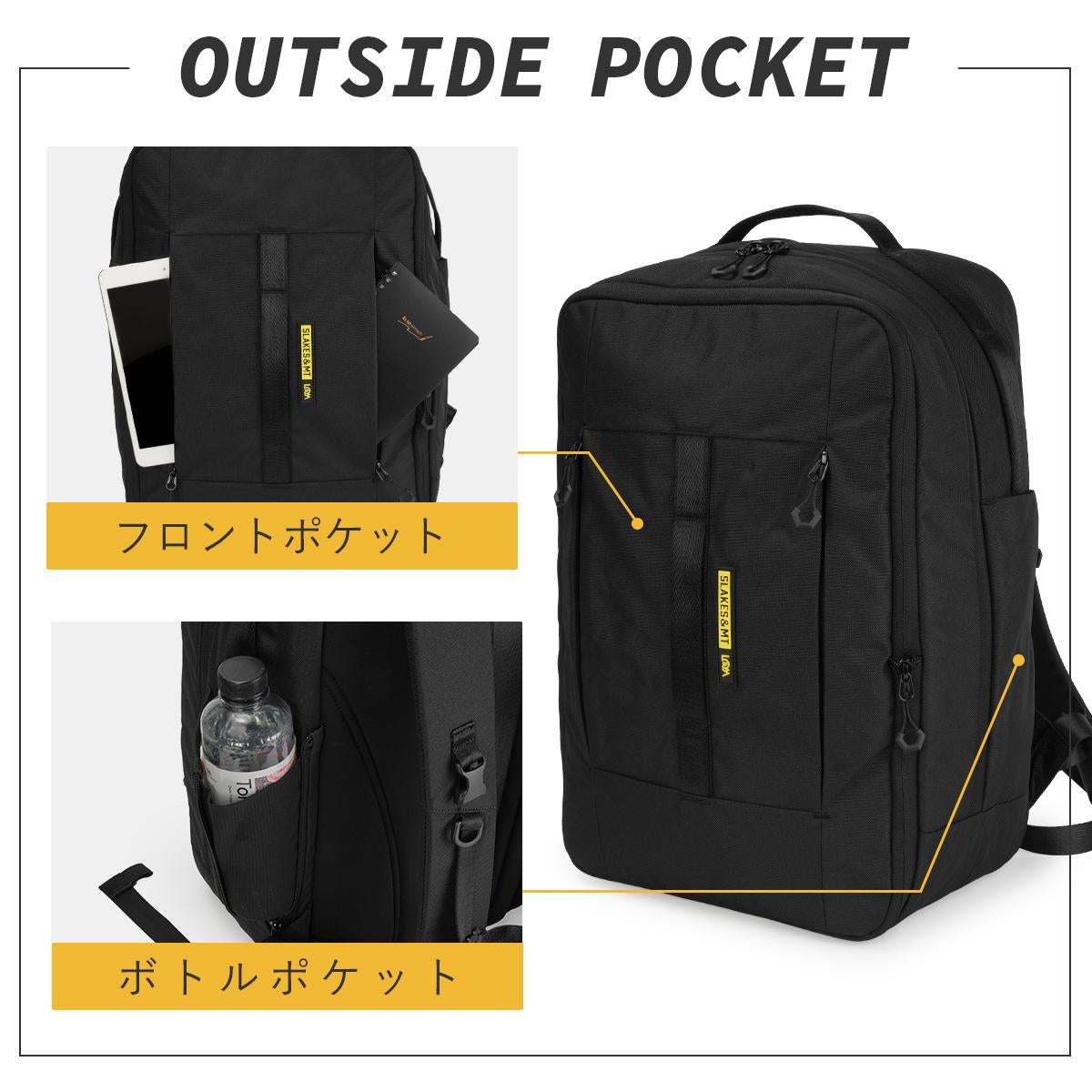 5LAKES&MT ファイブレイクスアンドエムティー リュック 拡張機能 27L 5LAKES&MT ファイブレイクスアンドエムティー リュック 拡張機能 27L