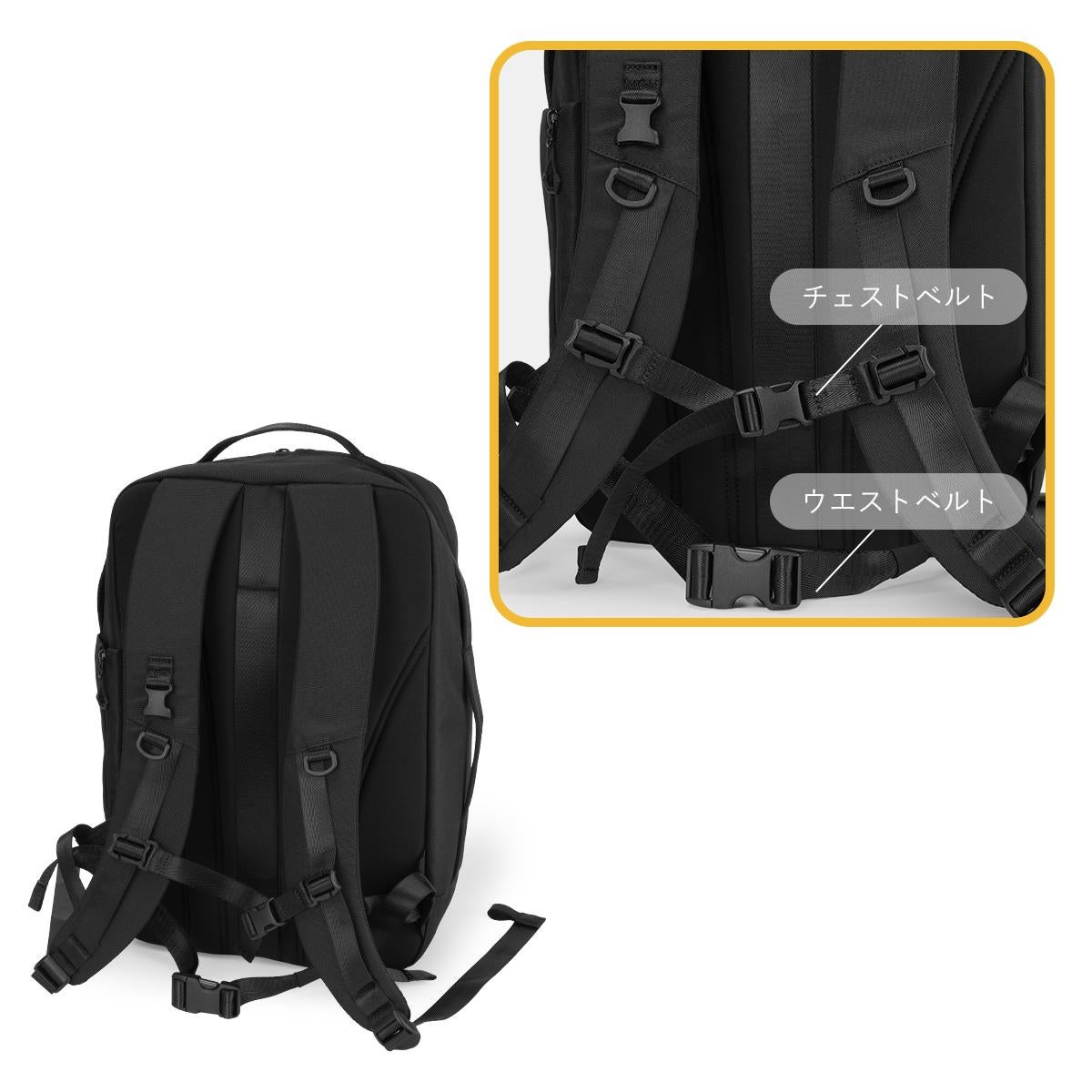 5LAKES＆MT ファイブレイクスアンドエムティー リュック 拡張機能 27L