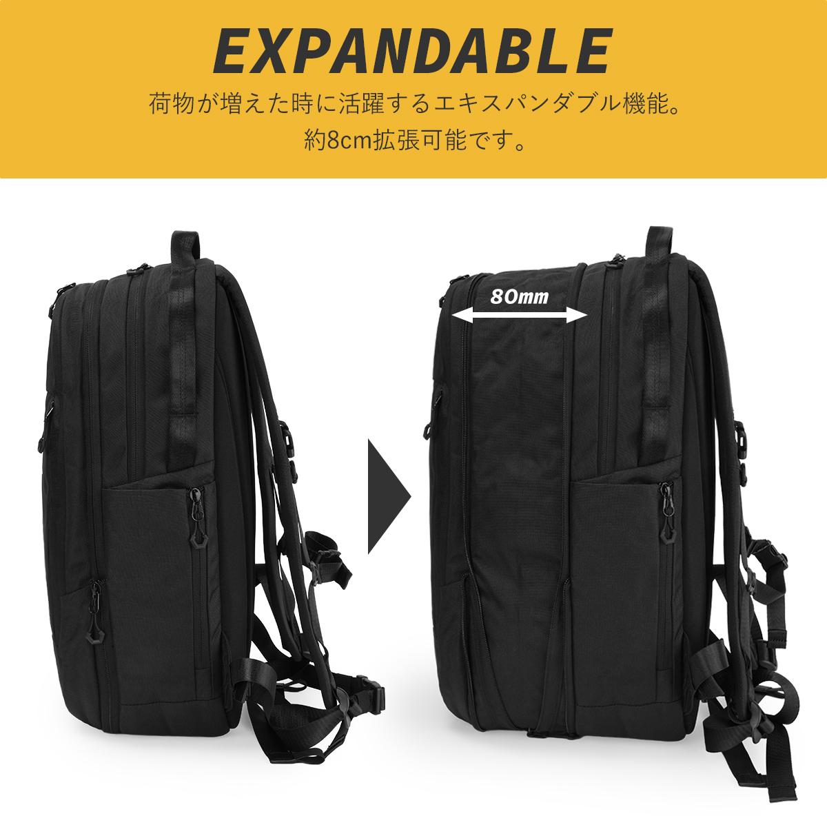 5LAKES＆MT ファイブレイクスアンドエムティー リュック 拡張機能 20L