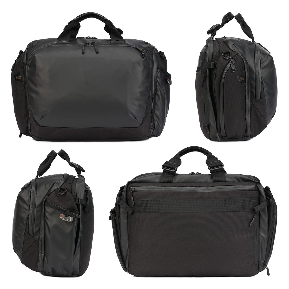 アッソブ ブレジャー トートショルダーバッグ B4 18L/22L 拡張 耐水