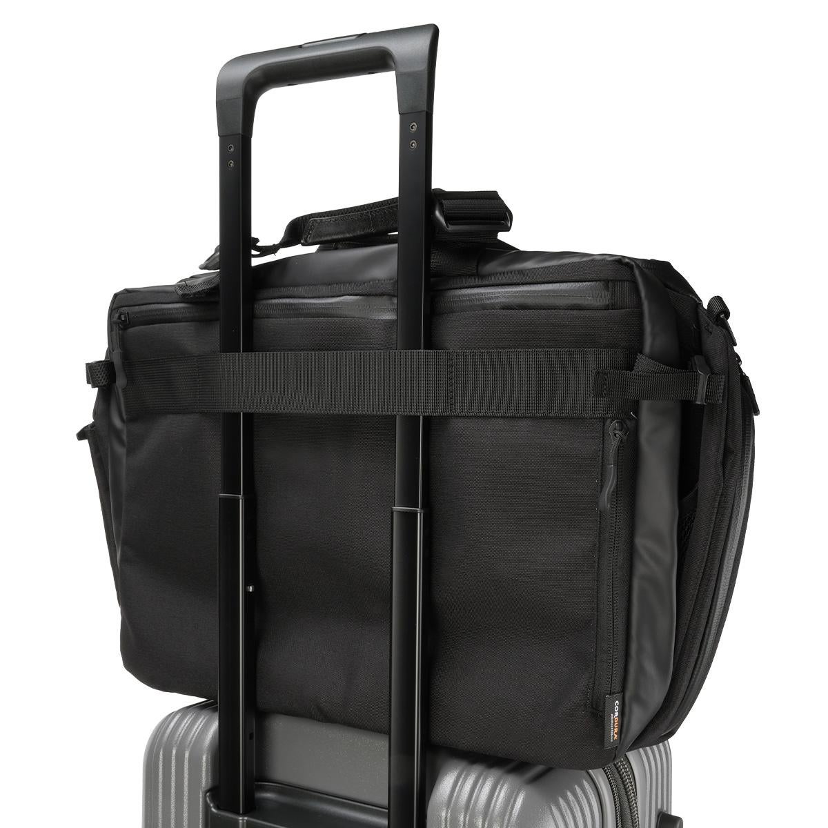アッソブ ブレジャー トートショルダーバッグ B4 18L/22L 拡張 耐水