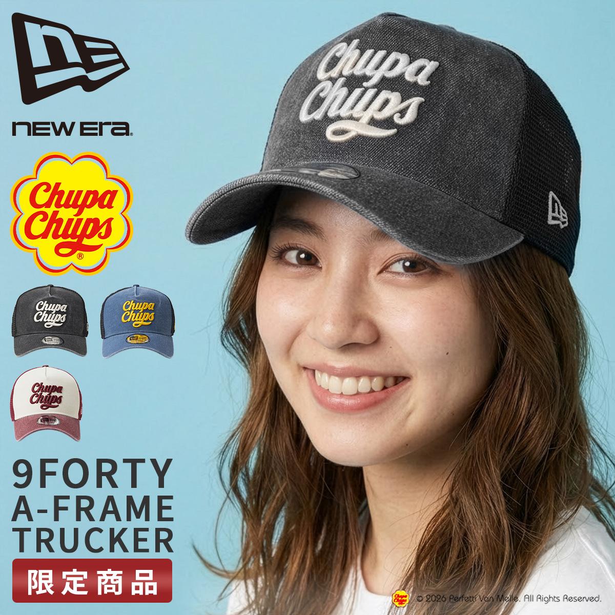 限定商品】ニューエラ チュッパチャプス トラッカー メッシュ キャップ