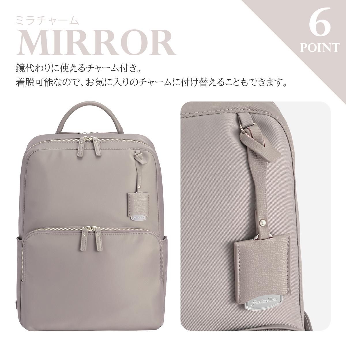 ジュエルナローズ ビジネスリュック PC収納 2気室 A4 18L ビジネス