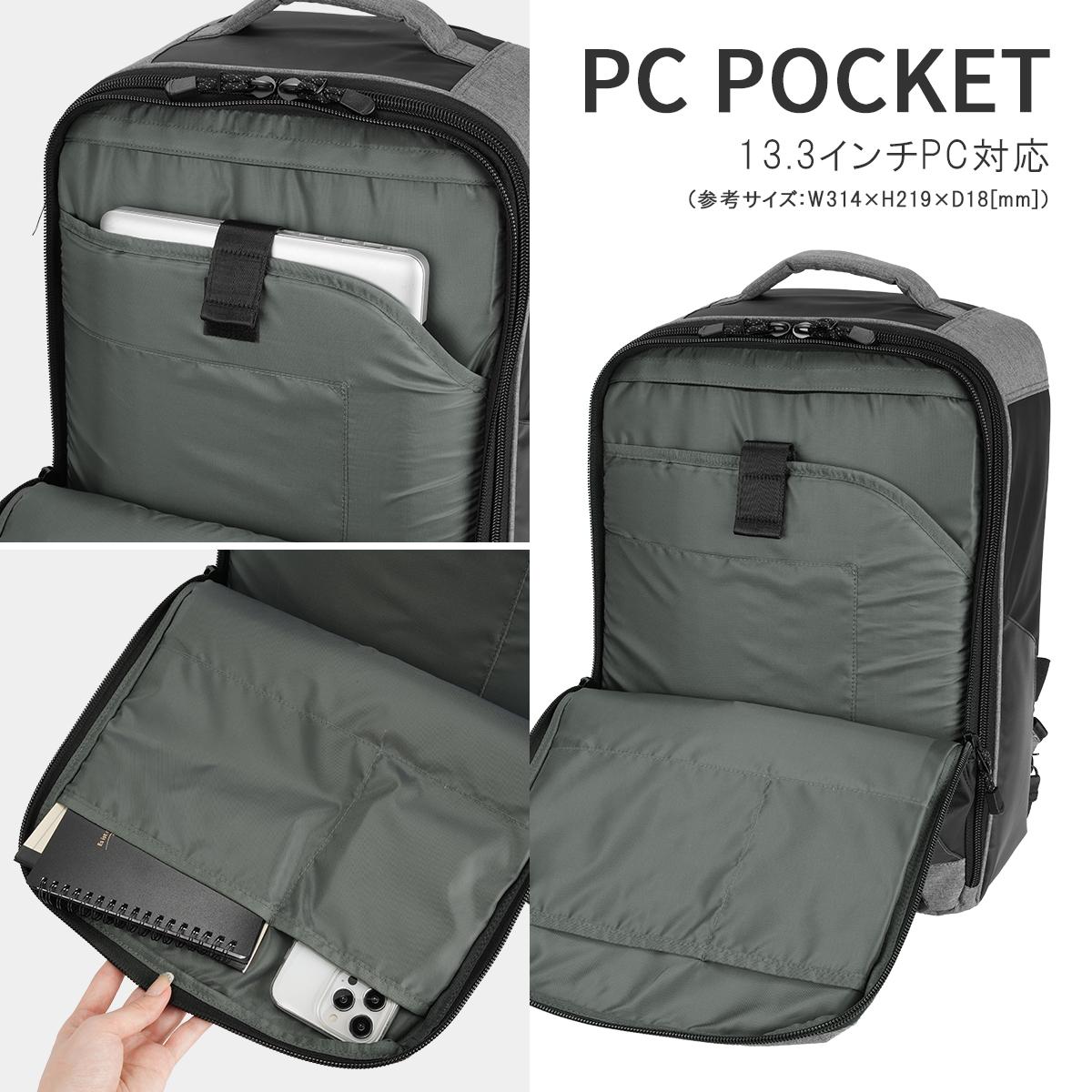 ムスタッシュ ミウ リュックキャリー 機内持ち込み 37L ソフト