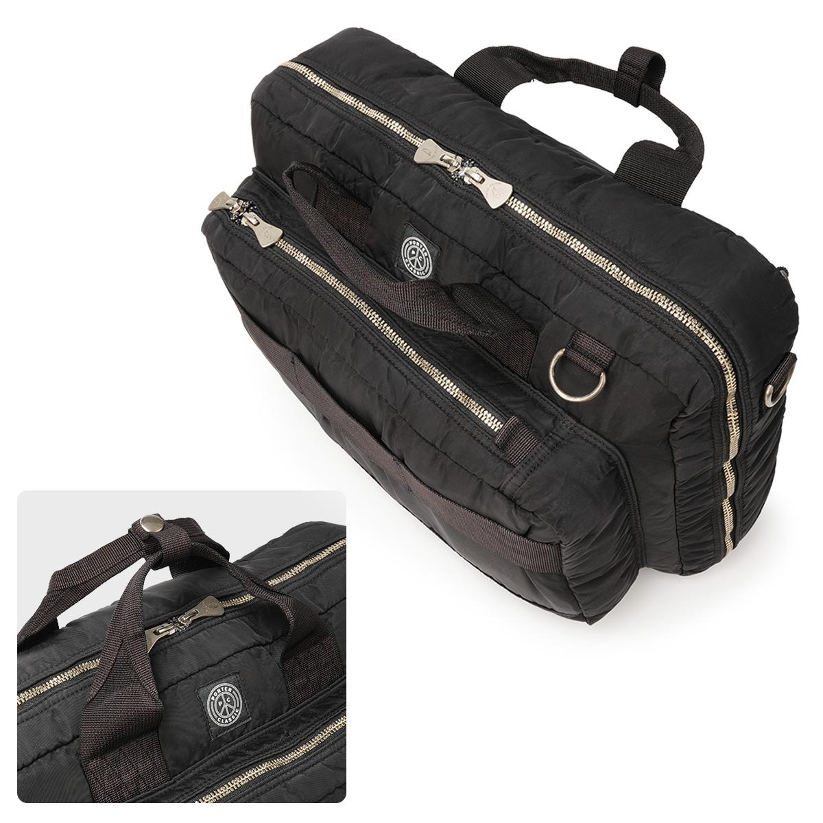 PORTER クラウド／ビジネスバッグ ブラック CLOUD(クラウド) 2WAY BRIEFCASE(L) | 吉田カバンホームページ