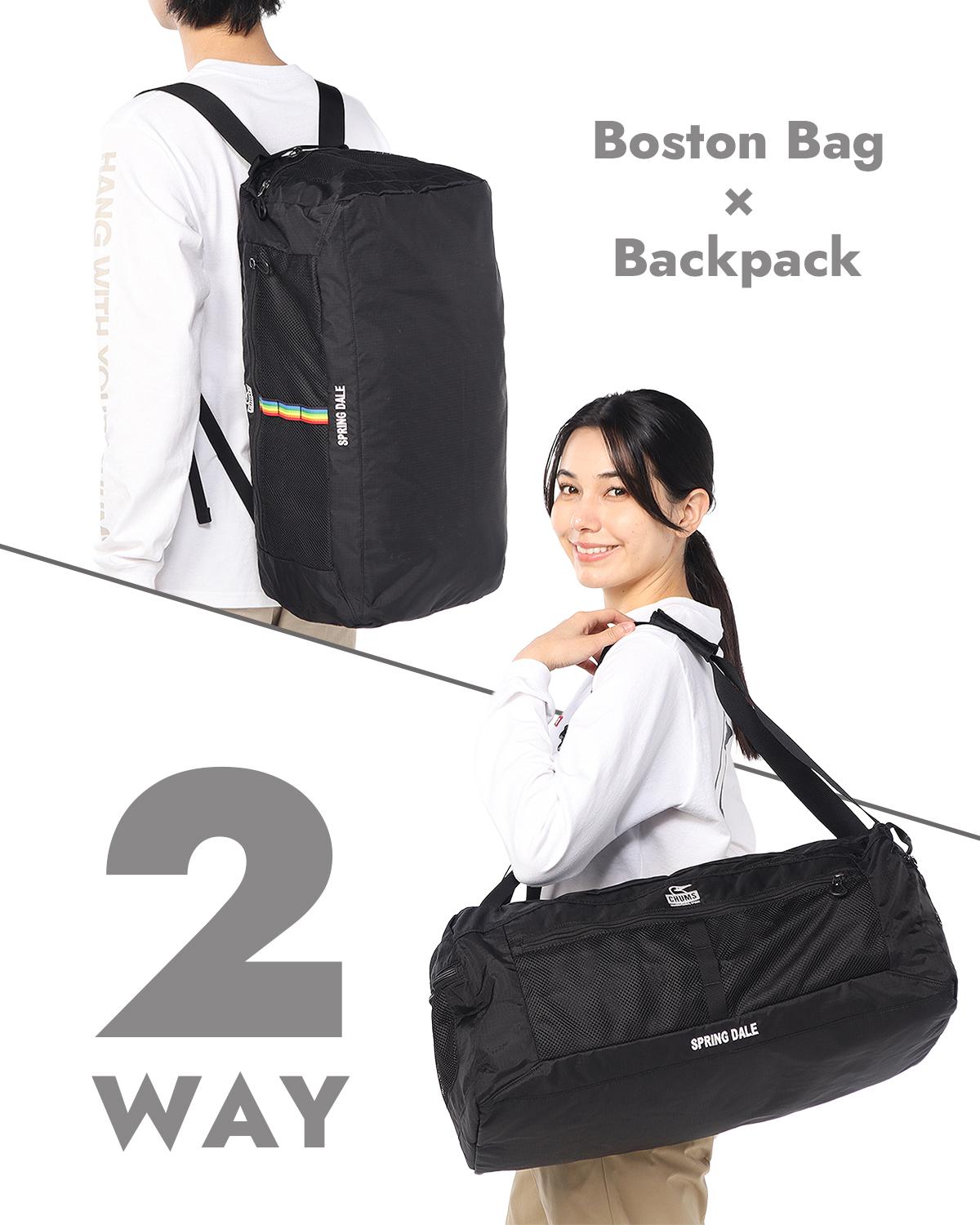 チャムス スプリングデール ボストンバッグ リュック 40L 2WAY A4 B4