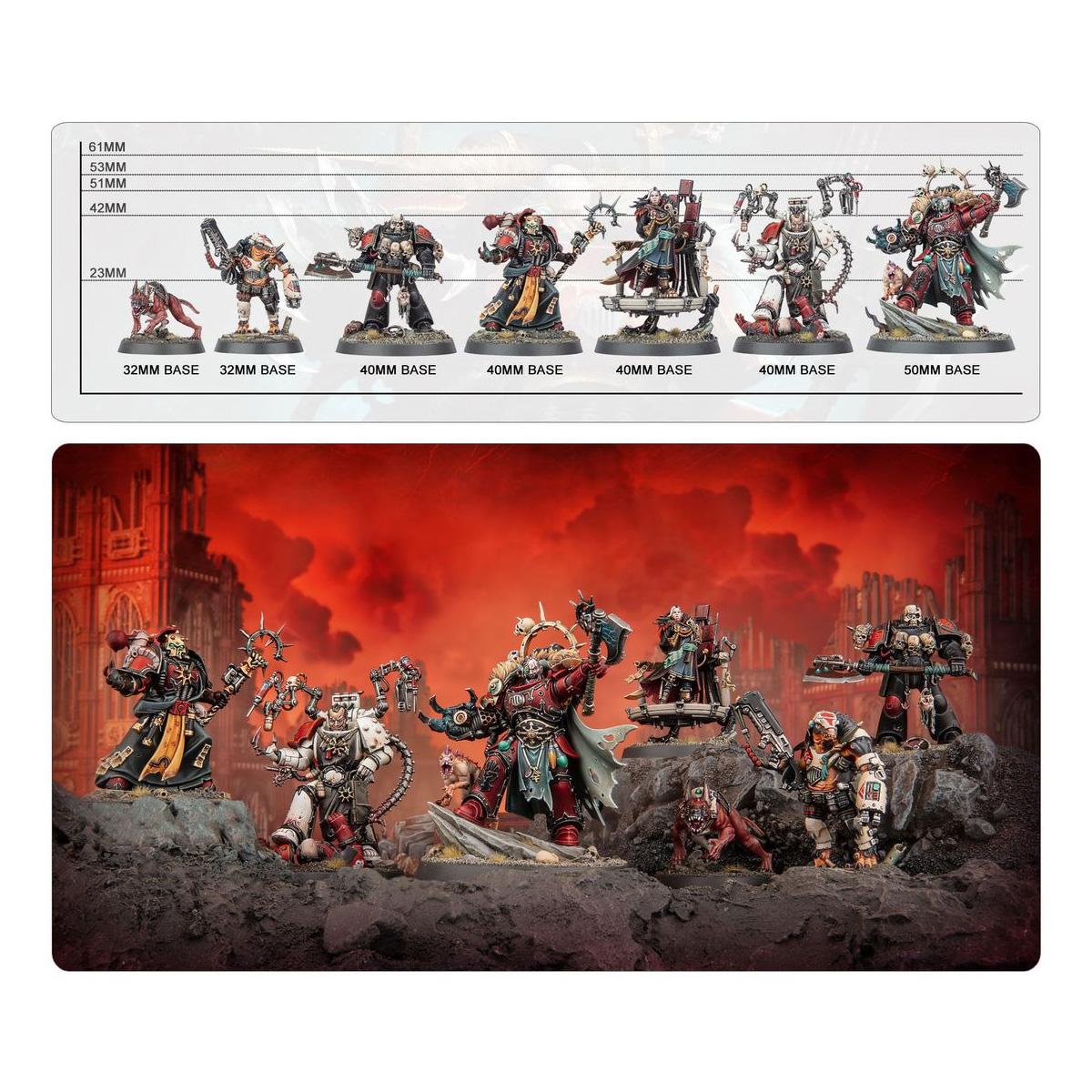 ウォーハンマー 40k ケイオススペースマリーン ヒューロン・ブラック