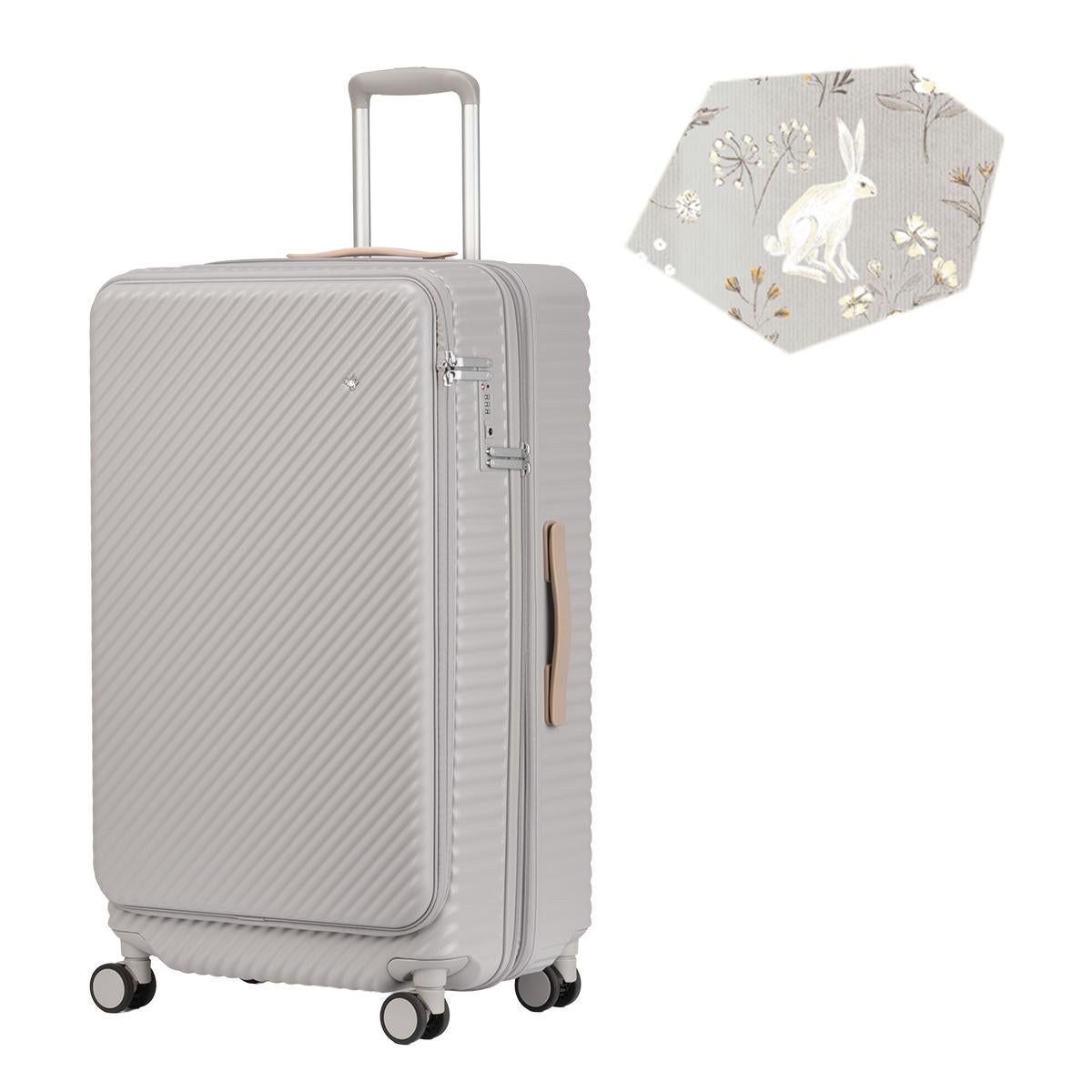 SPRING SALE]ハント スーツケース Lサイズ 88L/102L 拡張機能 フロント