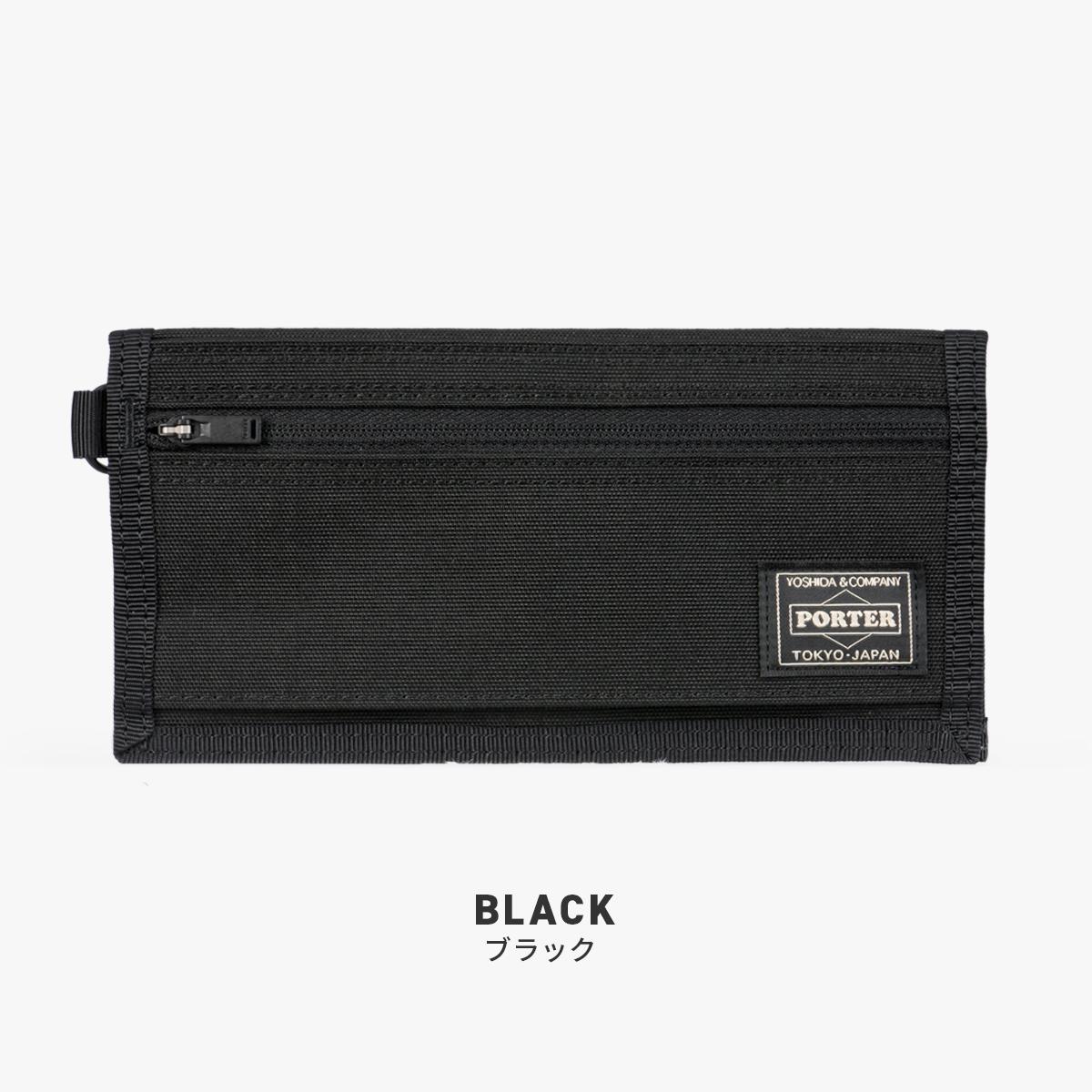ラ*ー様 【極美品】PORTER ポーター 吉田カバン 長財布 ブラック 新品 ポーター ハイブリッド ロングウォレット 737-17827 PORTER HYBRID
